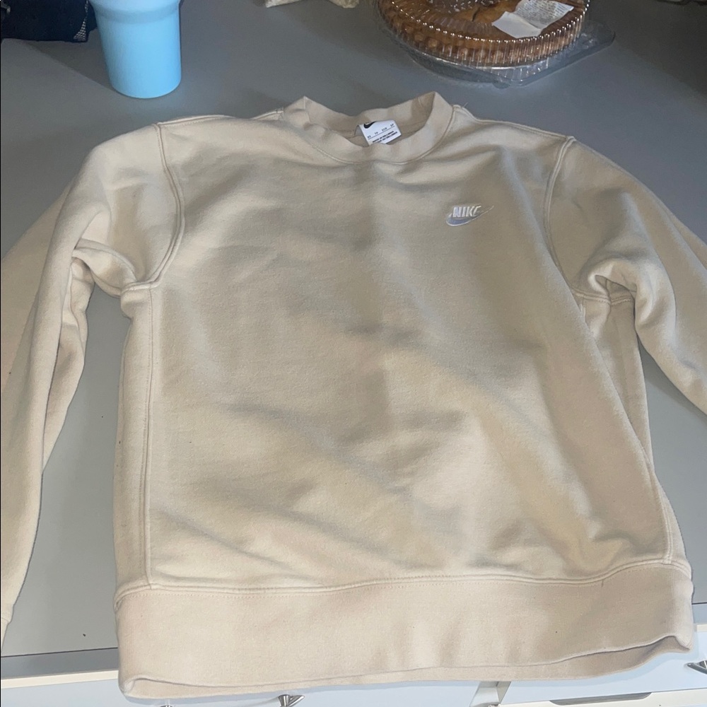 Nike Light Tan Sweatshirt